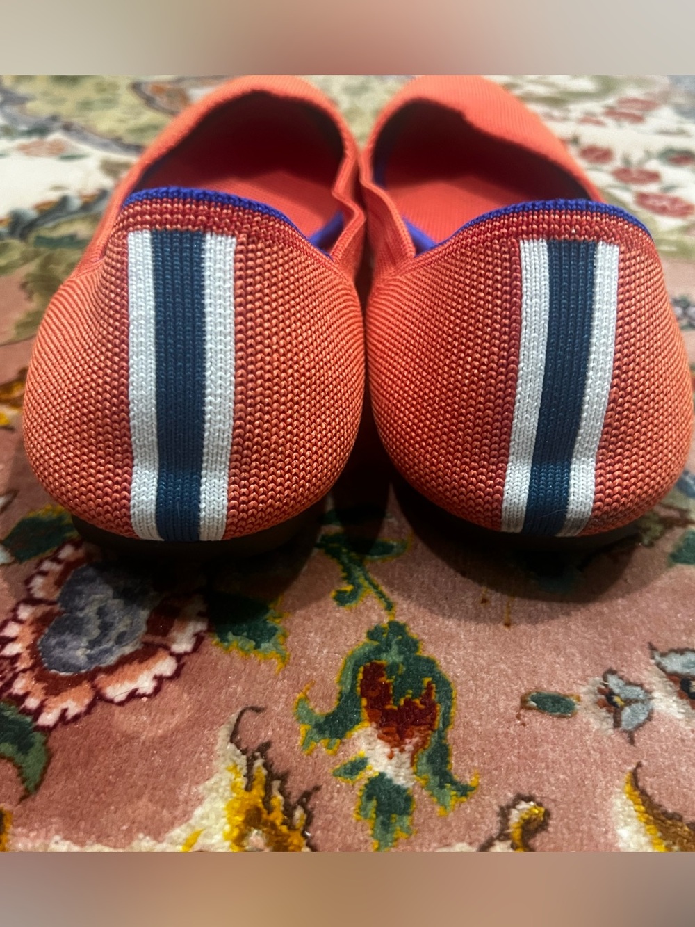 Rothy’s RARE PERSIMMON Ballet Flats 12 - ASTROS! Discontinued color! - Picture 5 of 7